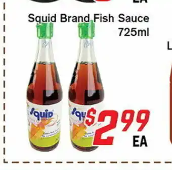 Fresh Value Squid Brand Dish Sauce offer