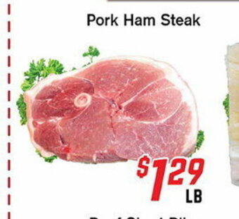 Fresh Value Pork Ham Steak offer