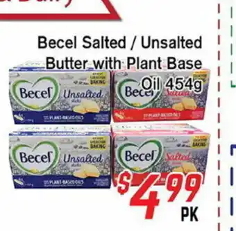 Becel Salted / Unsalted Butter With Plant Base