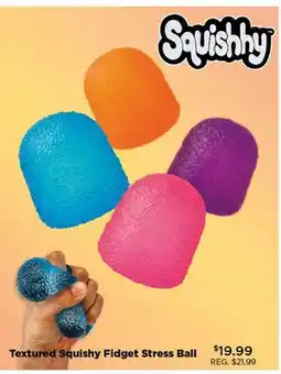 Showcase Squishhy Textured Squishy Fidget Stress Ball offer