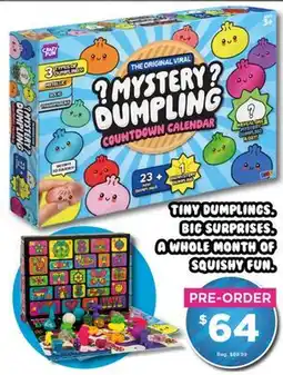 Showcase The Original Viral ?Mystery? Dumpling Countdown Calendar offer