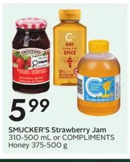 Sobeys SMUCKER'S Strawberry Jam offer
