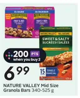 Sobeys NATURE VALLEY Mid Size Granola Bars offer