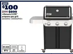 RONA Genesis E-315'' propane gas grill offer