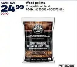 RONA PIT BOSS Wood pellets offer