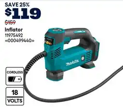 RONA Makita Inflator offer