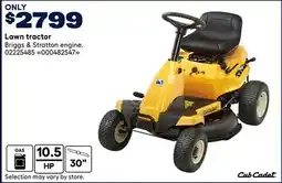 RONA Cub Cadet Lawn tractor offer