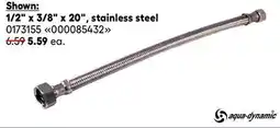 RONA 1/2 x 3/8 x 20, stainless steel offer
