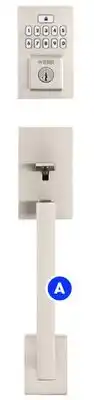 RONA Weiser San Clemente electronic lock and entrance handleset offer