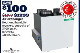 RONA VENMAR Air exchanger offer