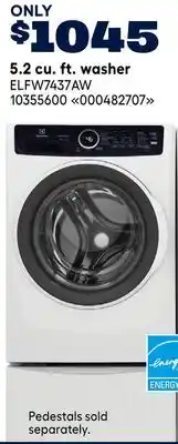 RONA Electrolux 5.2 cu. ft. washer offer