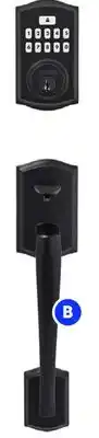 RONA Weiser Prescott electronic lock and entry handleset combo offer