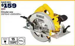 RONA Circular saw offer