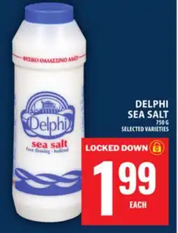 Food Basics DELPHI SEA SALT offer