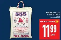 Food Basics PHOENICIA 555 BASMATI RICE offer