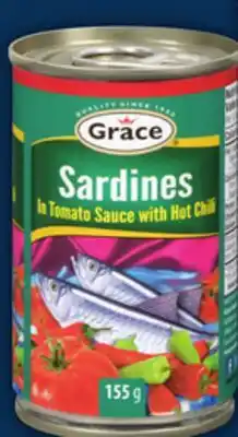 Food Basics GRACE SARDINES OR MACKEREL offer