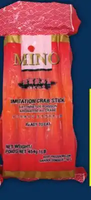 Food Basics MINO IMITATION CRAB STICKS offer