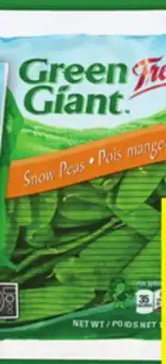 Food Basics Green Giant SUGAR SNAP OR SNOW PEAS offer