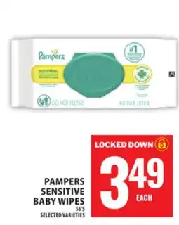 Food Basics PAMPERS SENSITIVE BABY WIPES offer