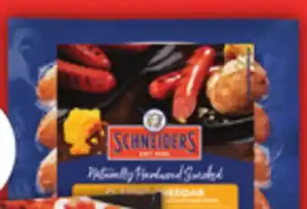 Food Basics SCHNEIDERS JUICY JUMBOS WIENERS OR SMOKED SAUSAGES offer
