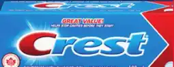 Food Basics CREST, COLGATE TOOTHPASTE, ORAL-B, COLGATE TOOTHBRUSH offer