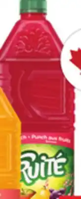 Food Basics FRUITÉ DRINKS offer