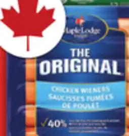 Food Basics MAPLE LODGE OR ZABIHA HALAL CHICKEN WIENERS offer