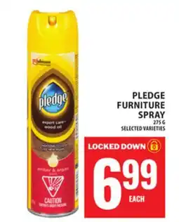 Food Basics PLEDGE FURNITURE SPRAY offer