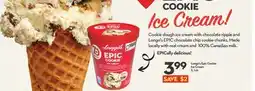 Longo's Epic Cookie Ice Cream offer