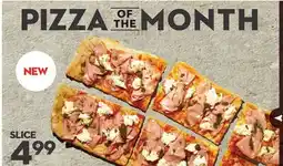 Longo's PIZZA OF THE MONTH Slice offer