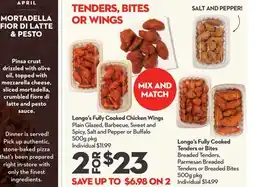 Longo's Longo's Fully Cooked Chicken Wings offer