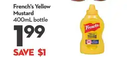 Longo's French's Yellow Mustard offer