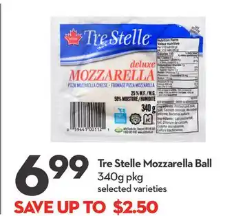 Longo's Tre Stelle Mozzarella Ball offer