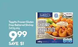Longo's Toppits Frozen Gluten Free Battered Shrimp offer