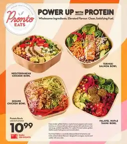Longo's Protein Bowls offer