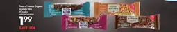 Longo's Organic Granola Bars offer