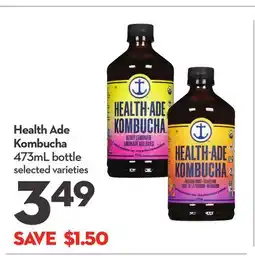 Longo's Health Ade Kombucha offer