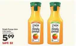 Longo's Orange Juice offer