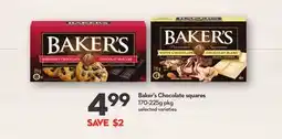 Longo's Chocolate squares offer