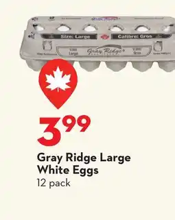 Longo's Gray Ridge Large White Eggs offer