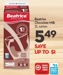 Longo's Chocolate Milk offer