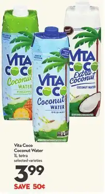 Longo's Coconut Water offer