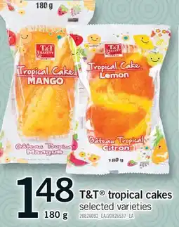 Fortinos T&T TROPICAL CAKES offer