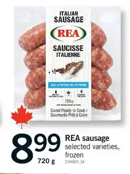 Fortinos REA SAUSAGE offer