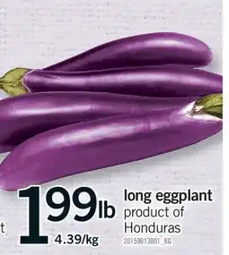 Fortinos LONG EGGPLANT offer