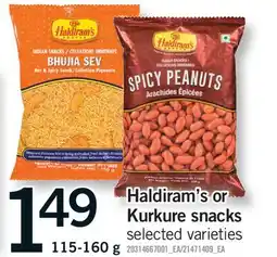 Fortinos HALDIRAM'S OR KURKURE SNACKS offer