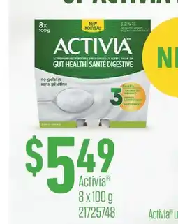 Fortinos ACTIVIA offer