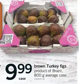 Fortinos BROWN TURKEY FIGS offer