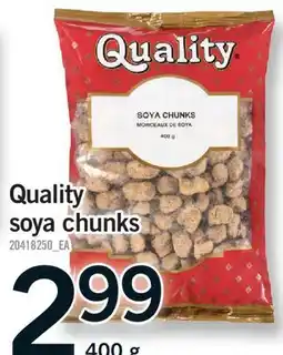 Fortinos QUALITY SOYA CHUNKS offer