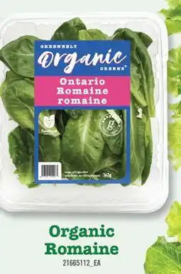Fortinos ORGANIC ROMAINE offer